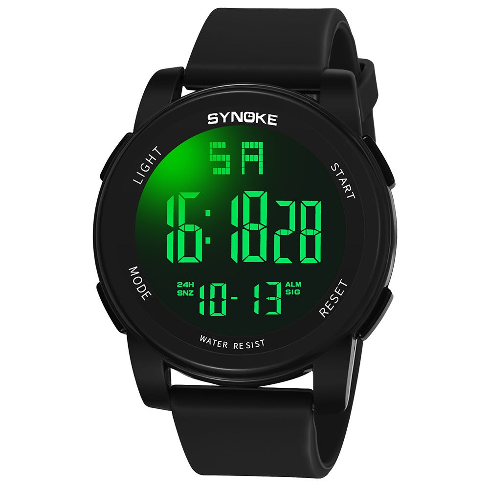 Montre électronique sport de plein air pour homme pour la natation