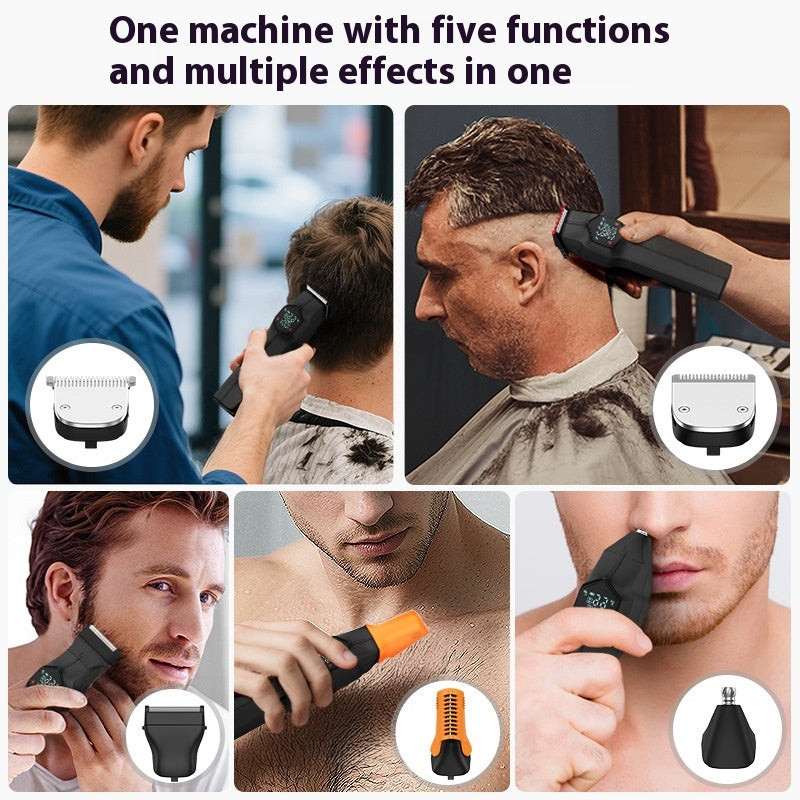 Cutter magnétique tête cinq-en-un homme Clipper de ménage costume