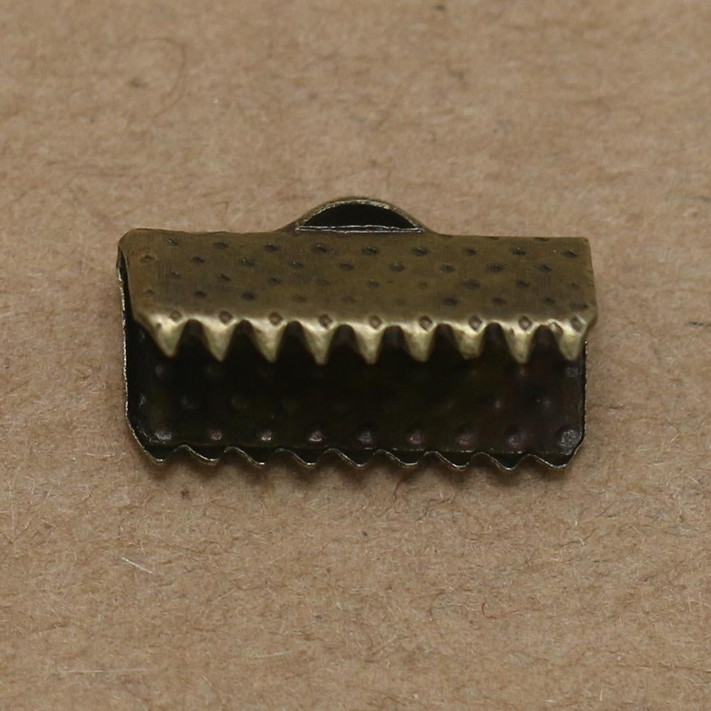 Clip de fil plat en cuir boucle de cordon