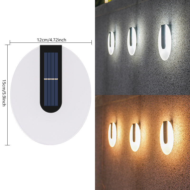 Lampe solaire extérieure étanche