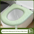 Mat de toilette imperméable-Matcha Green-1 pack