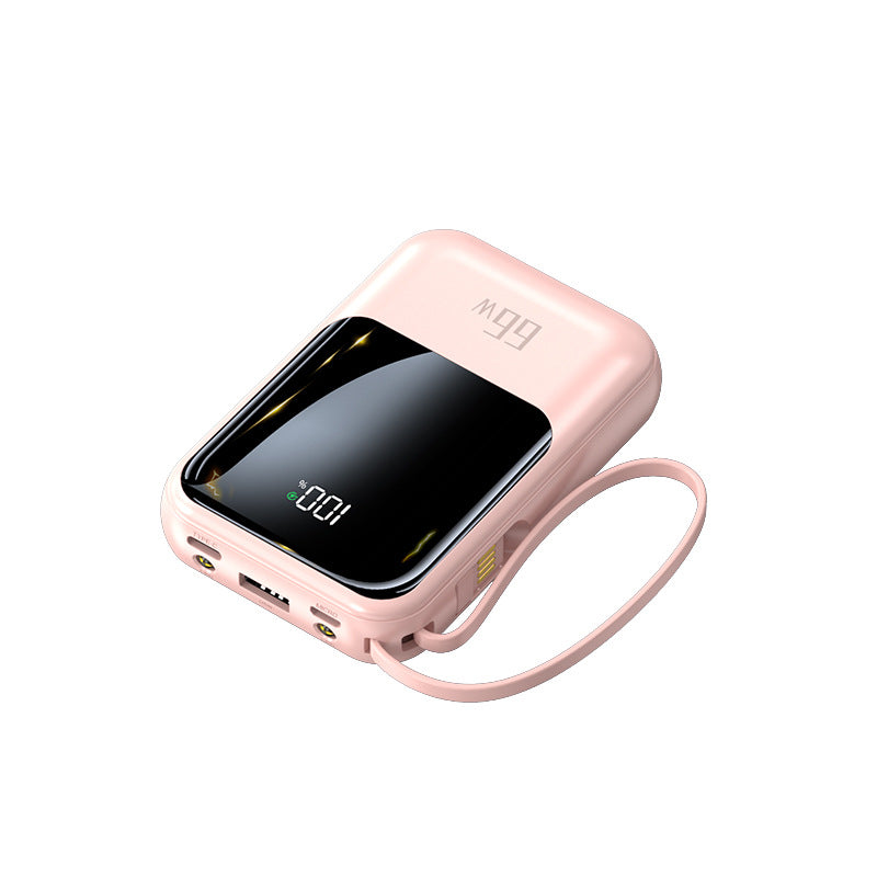 Avec câble Power Bank 66W bidirectionnel Super Fast Charge
