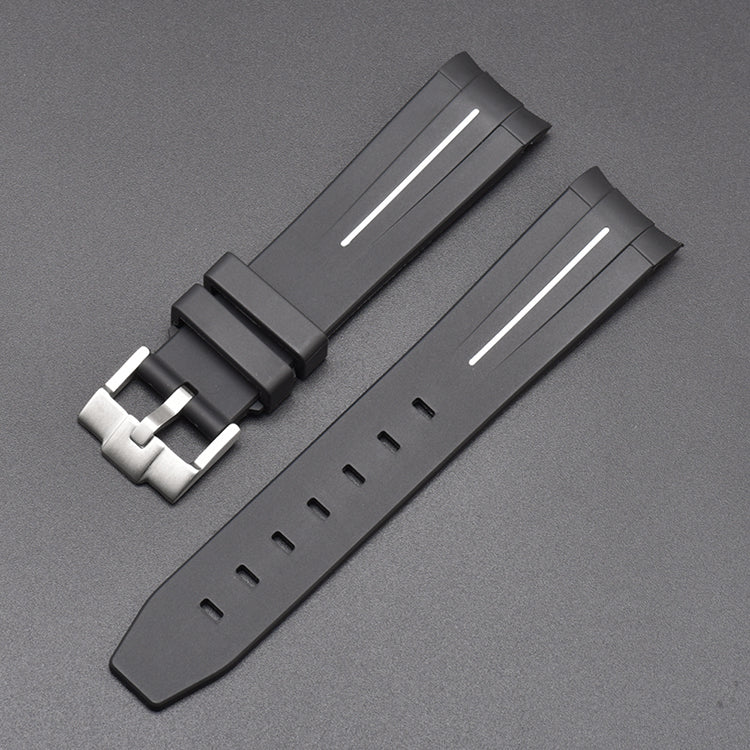 Silicone Bracelet en caoutchouc Interface concave