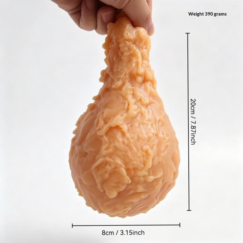 Jumbo Mega Fried Chicken Squeeze Toy