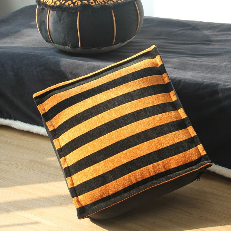 Tissu de style médiéval Salon Tatami Zabuton Coussin