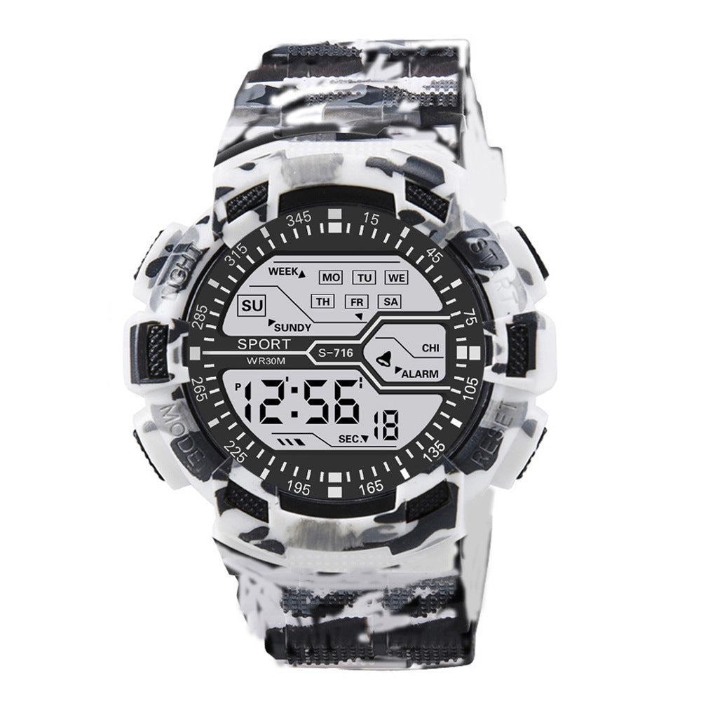 Approvisionnement direct en usine HONHX Student Electronic Watch 71-716