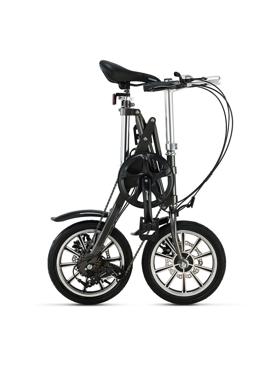 Un deuxième pliage 14 pouces petit vélo super portable