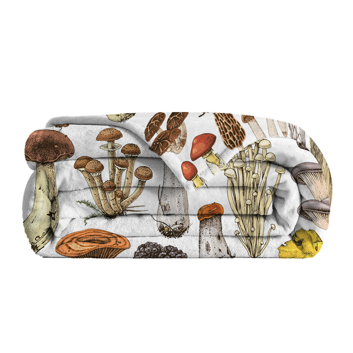 Champignon Flanneau Flèche Couverture souple en peluche légère Couverture végétale lancera pour Couc