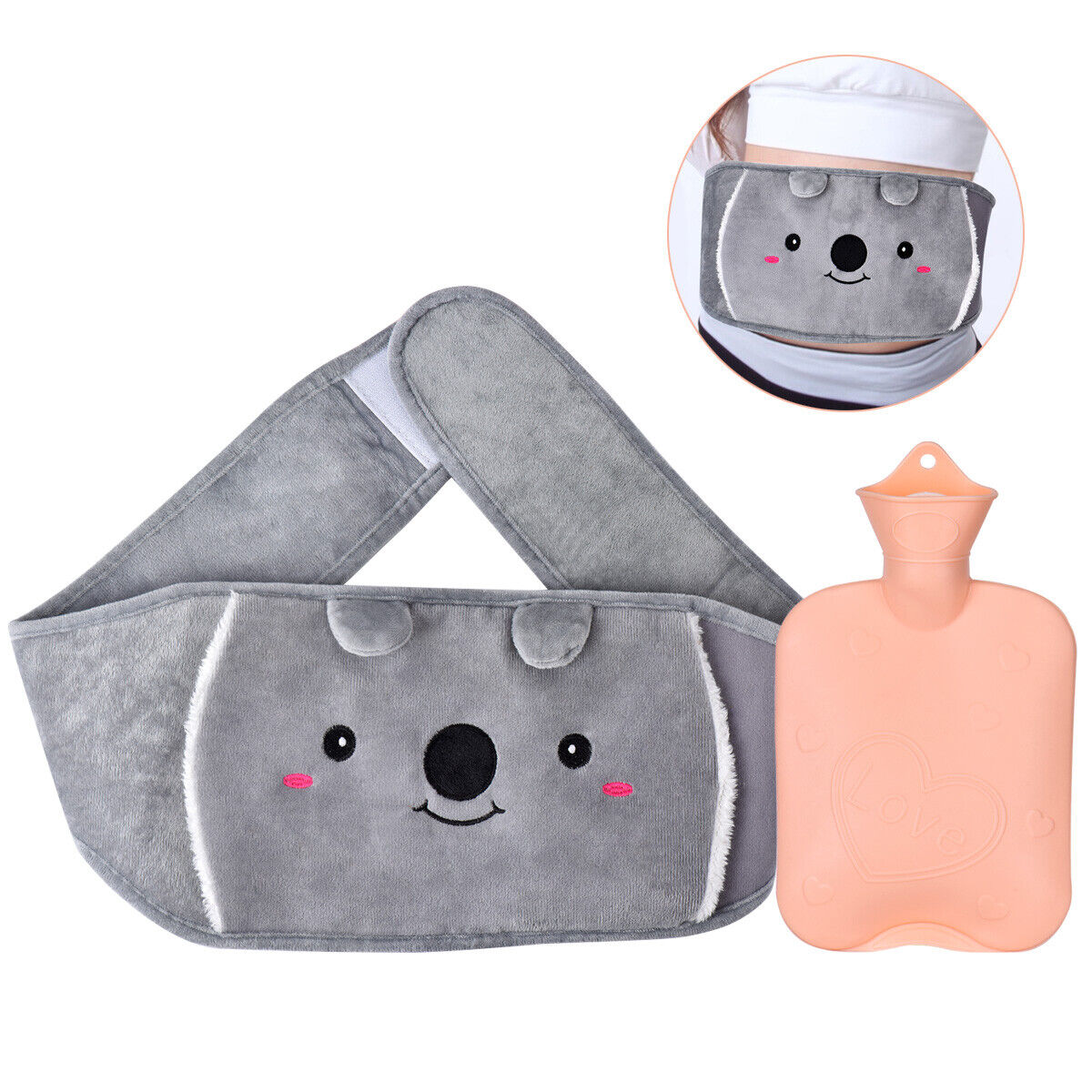 Hot Water Bottle Bag With Hot Water Bottle