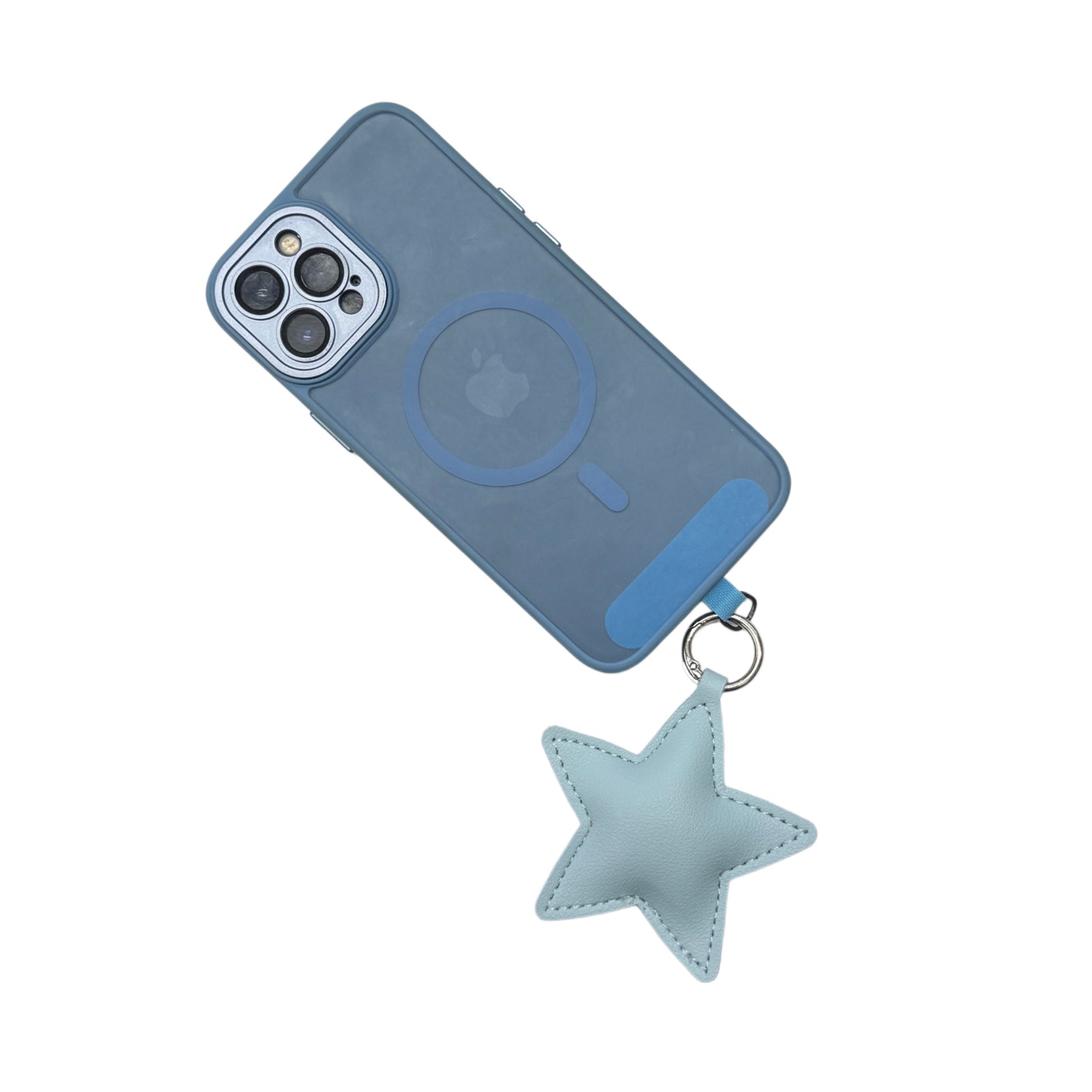 Niche Versatile en cuir Star Porte-clés Téléphone Pendentif Lanyard