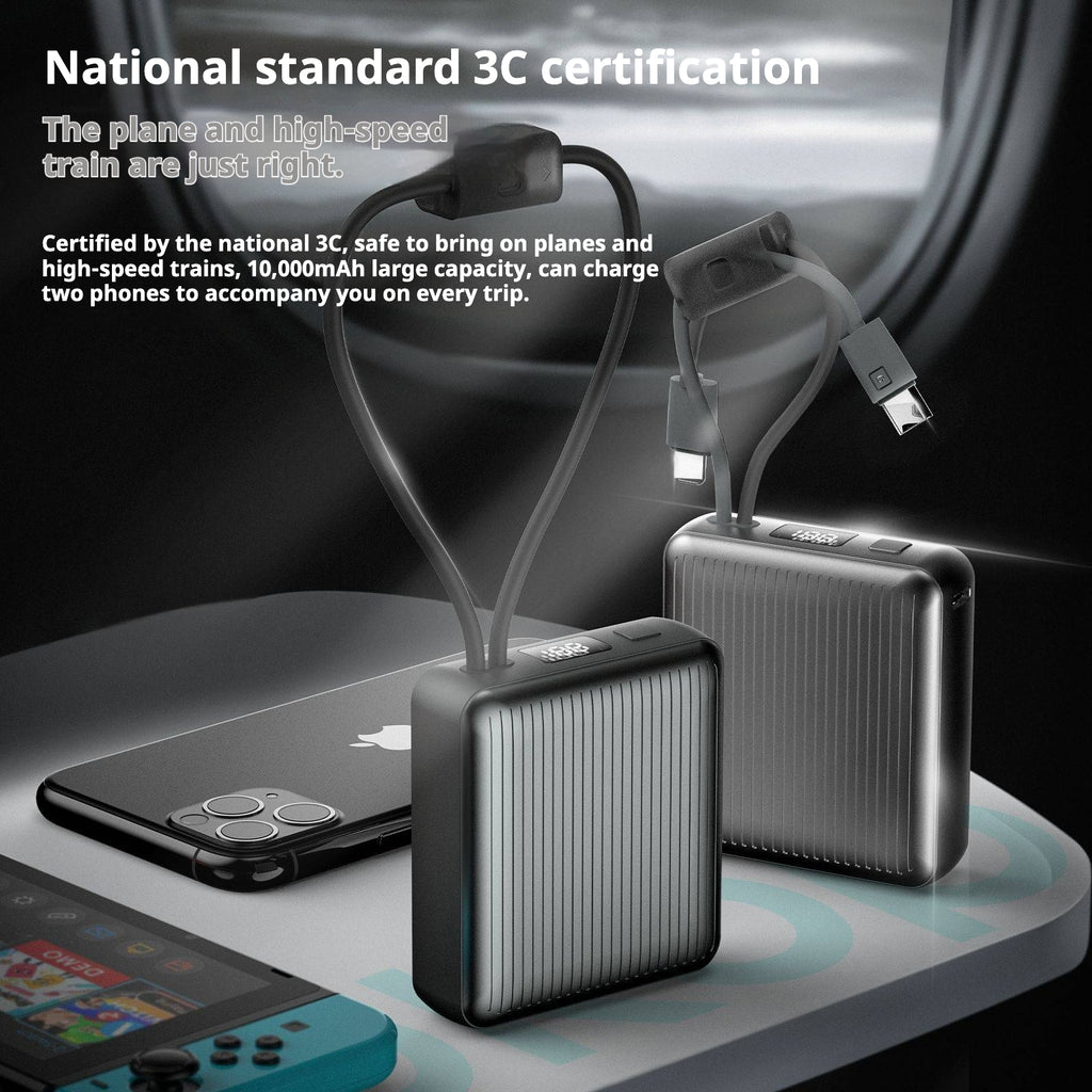 KP-717 Power Bank Affichage de batterie numérique certifié 3C 10