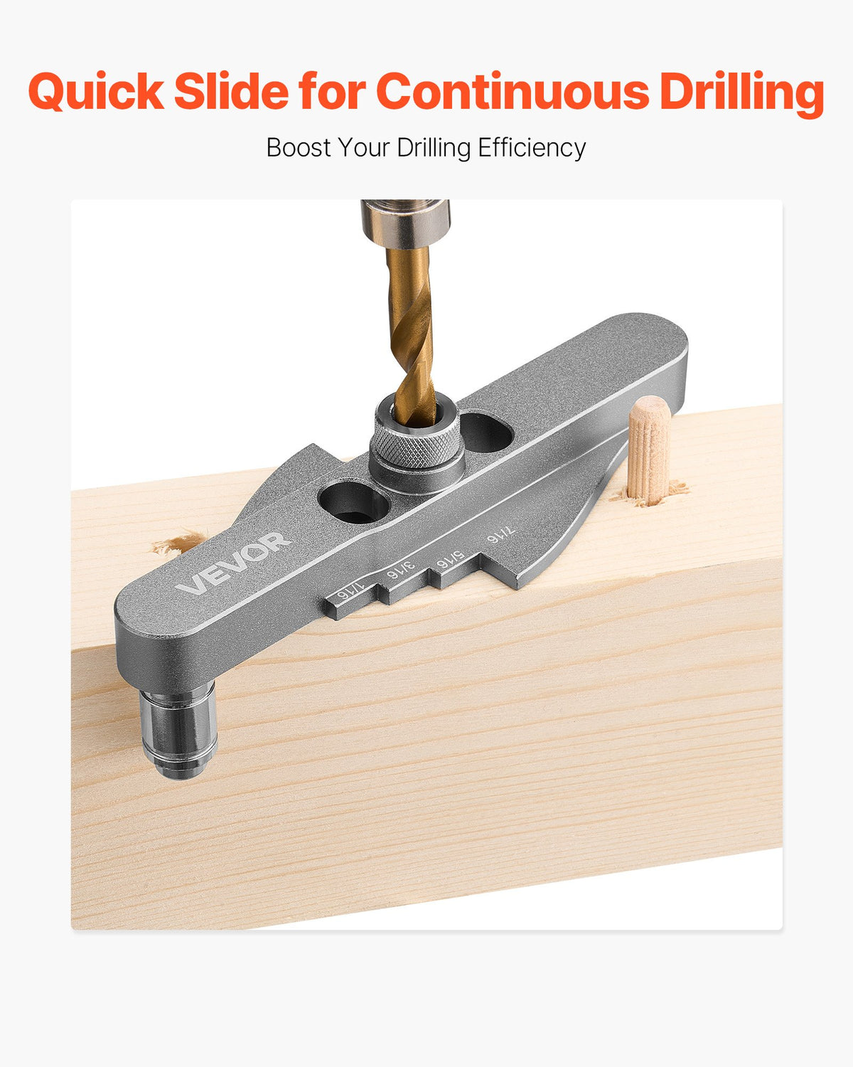 Doublure Kit Jig Self Centering Doublure pour le travail du bois avec la perceuse