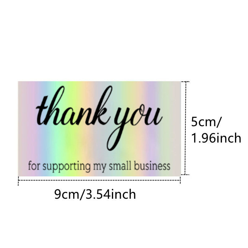 50 Feuillespack Laser carte cadeau holographique cadeau de salutation