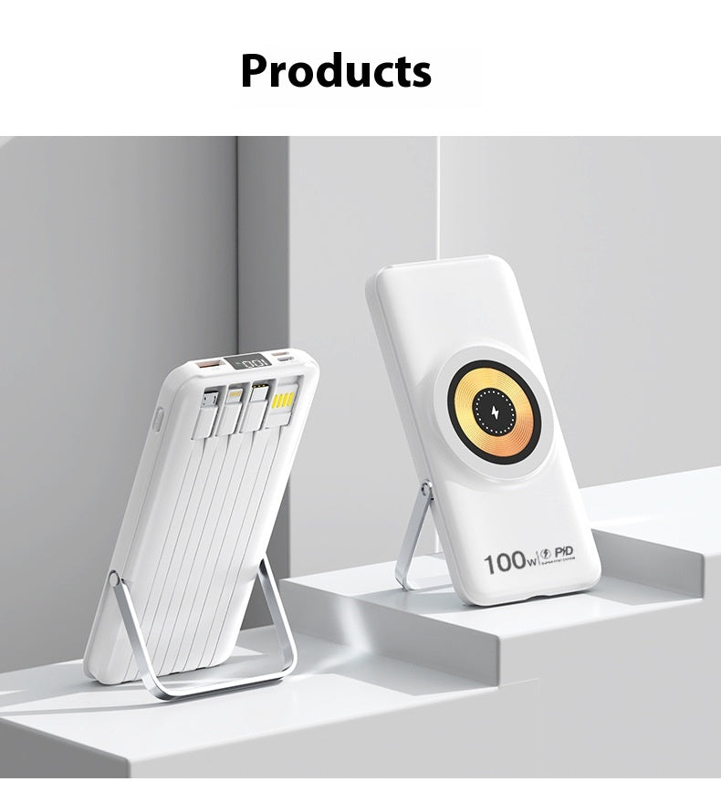 Grande capacité partagée avec câble 20000 MA Power Bank