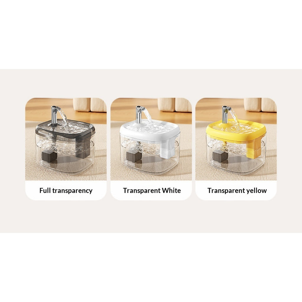 Fontaine d'eau de circulation automatique pour les chats