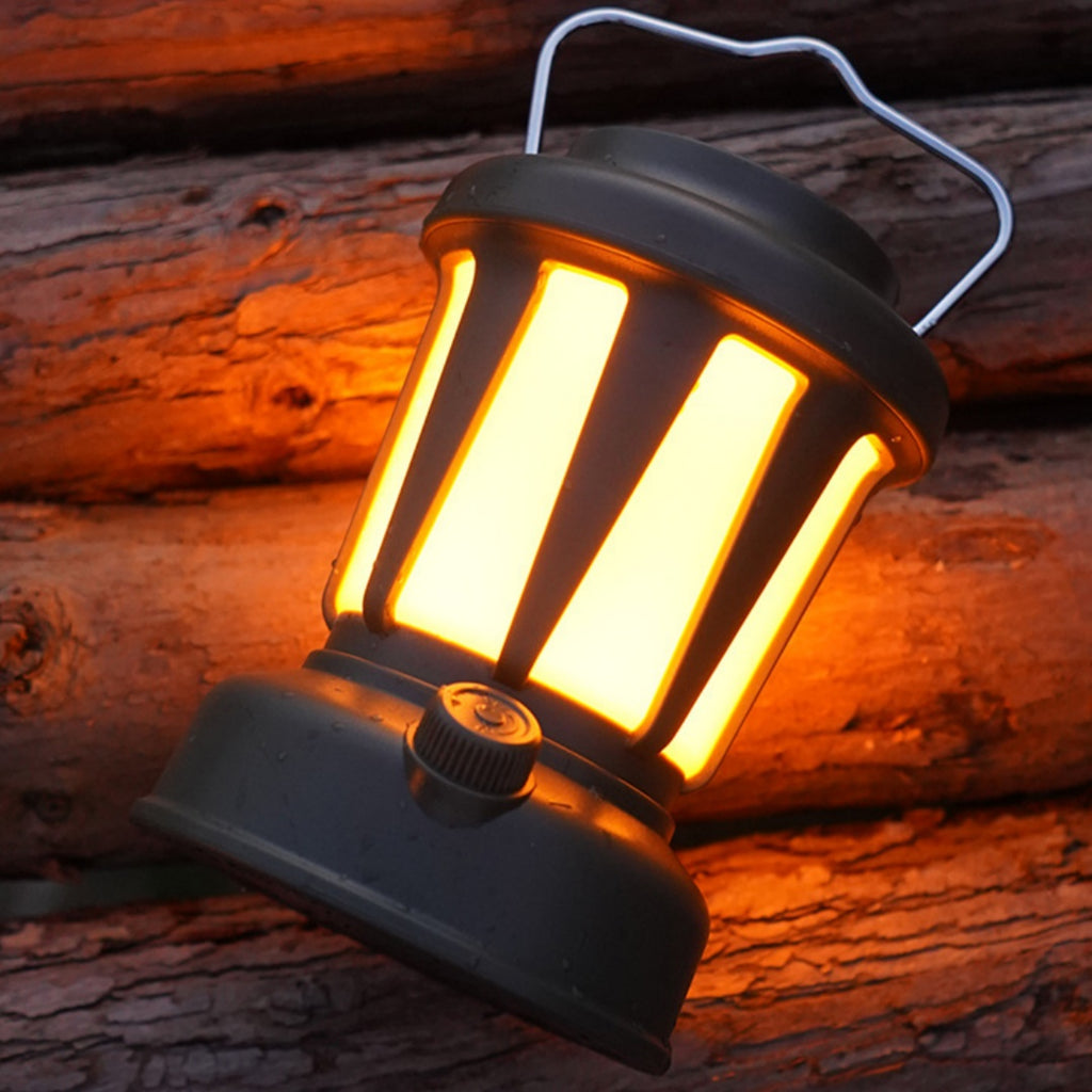 Lampe solaire de camping rechargeable pour camping en plein air