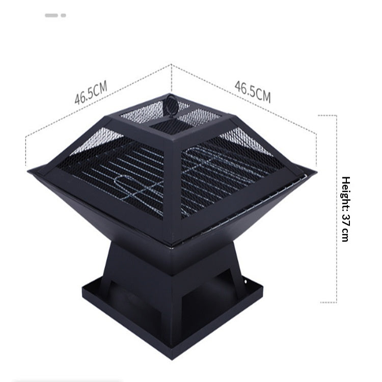 Portable extérieur Barbecue Grill et cheminée