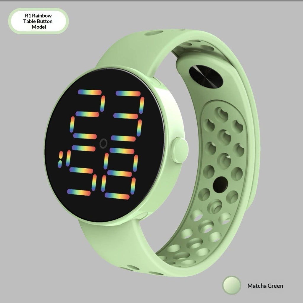 Mode Digital Sports Montre électronique LED