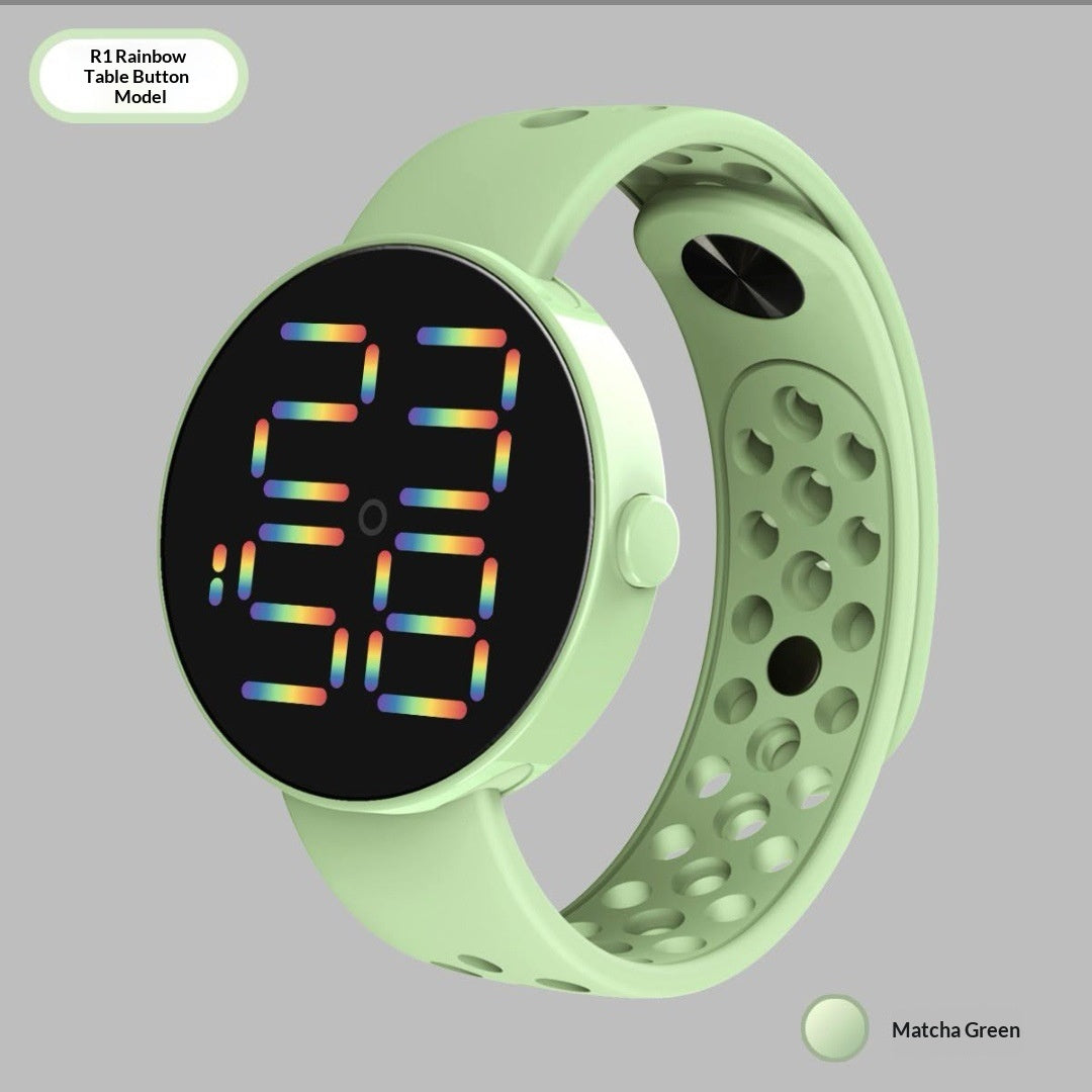Mode Digital Sports Montre électronique LED