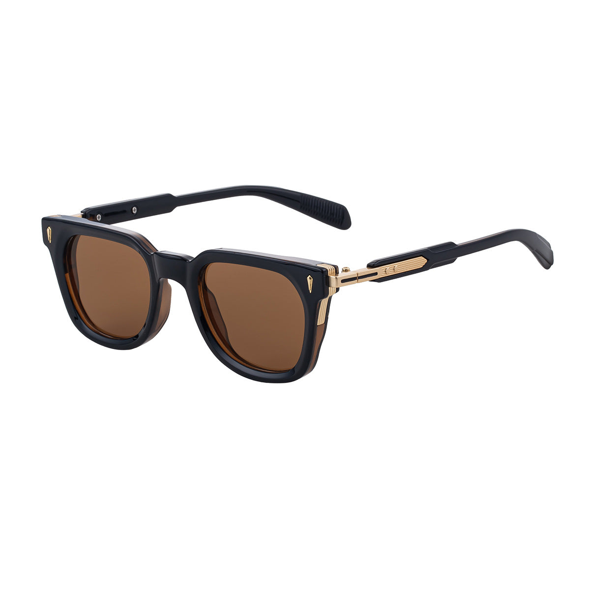 Lunettes de soleil européennes et américaines Fashion Square Frame