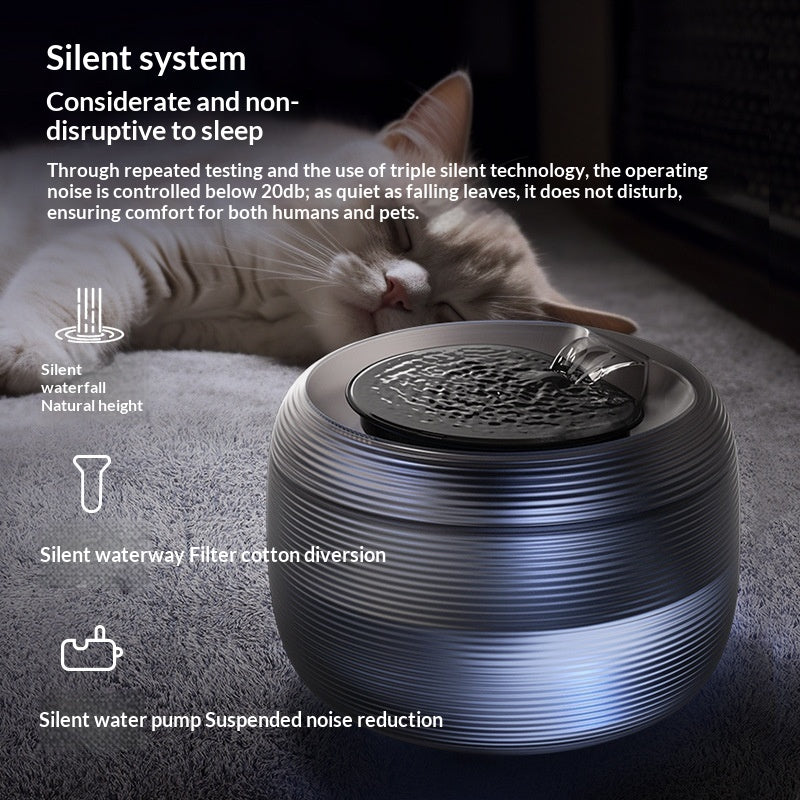 Fontaine d'eau pour animaux intelligents