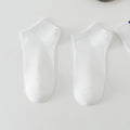 Chaussettes de bateau en polyester simple à faible coupe