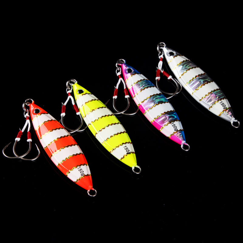 Lead laser lumineux avec double crochet à bascule lente