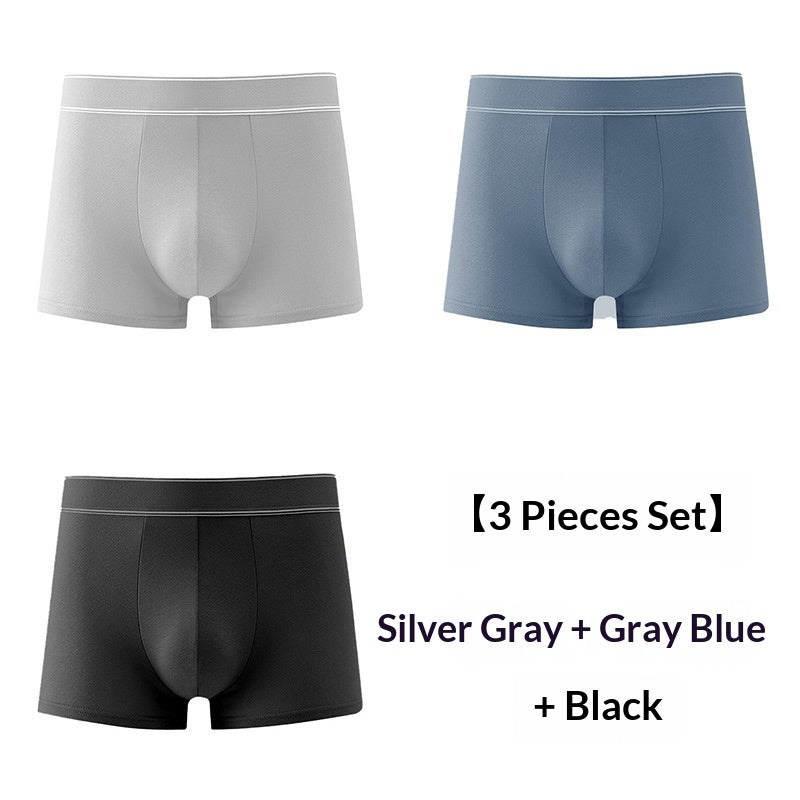Slips de boxeur en coton pour hommes