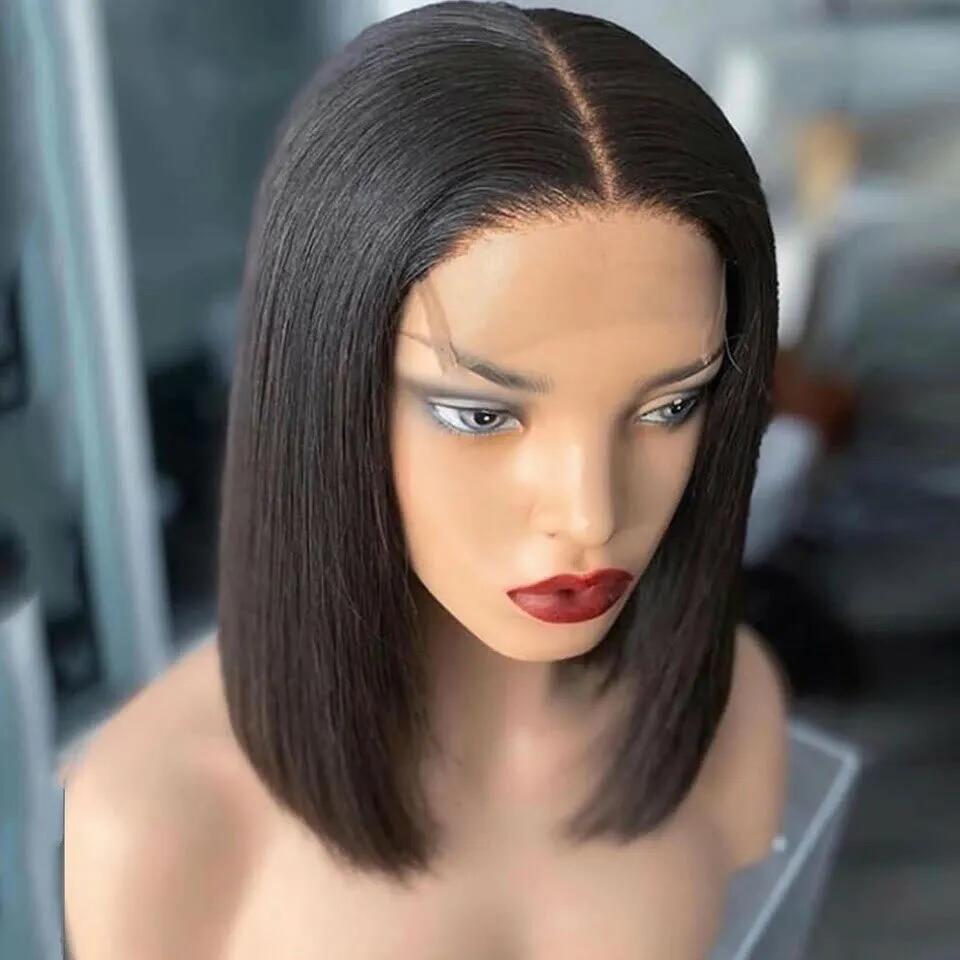 Short femelle perruque Ensemble complet de cheveux