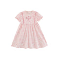 Robe Dentelle Bow Filles Robe Une pièce
