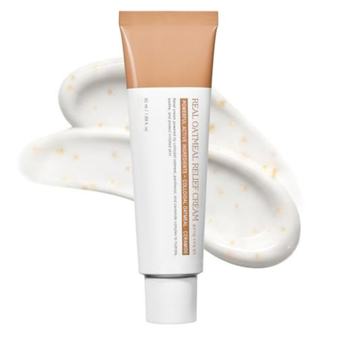 POSEWORD Crème pour visage apaisant d'avoine