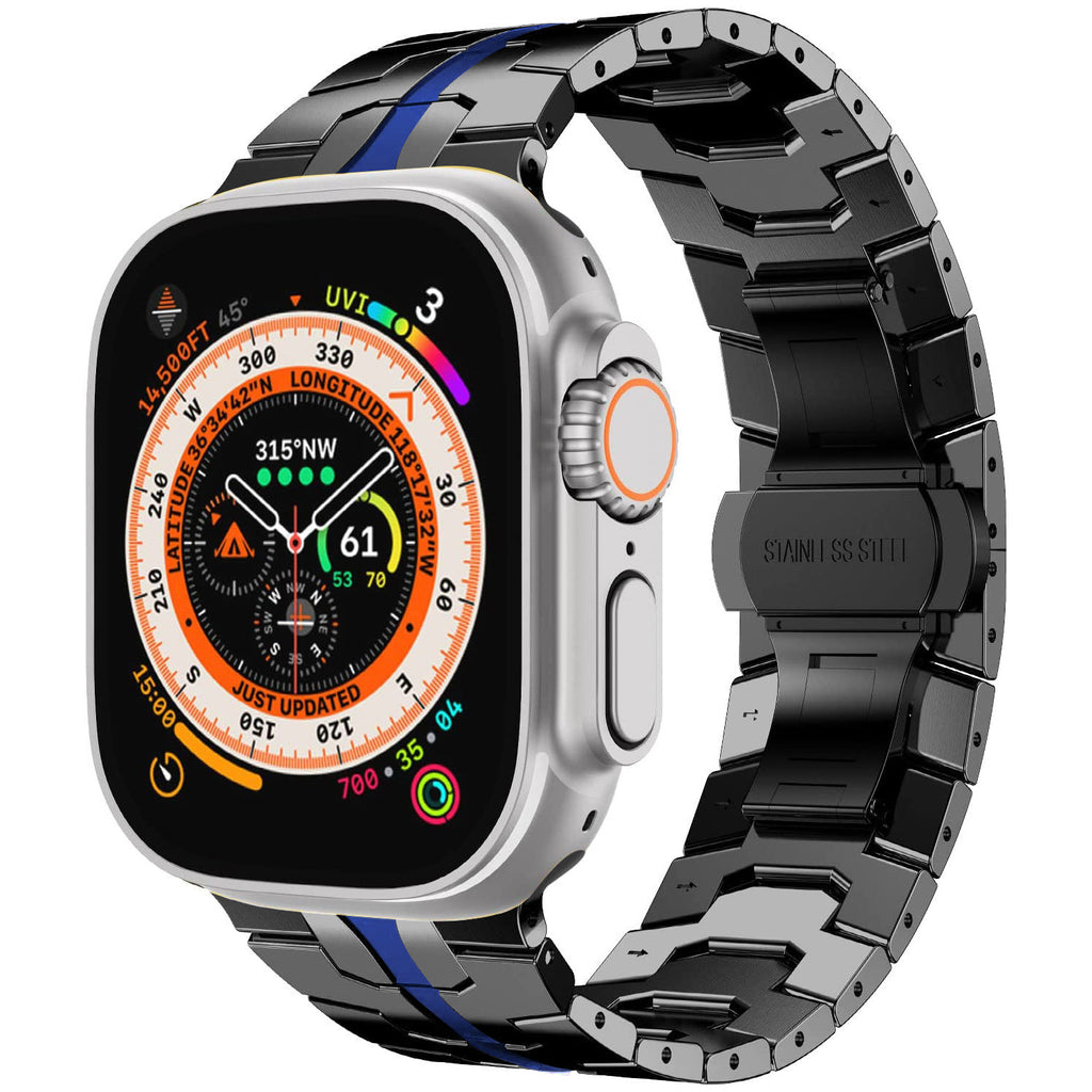 Bracelet en acier inoxydable en acier massif