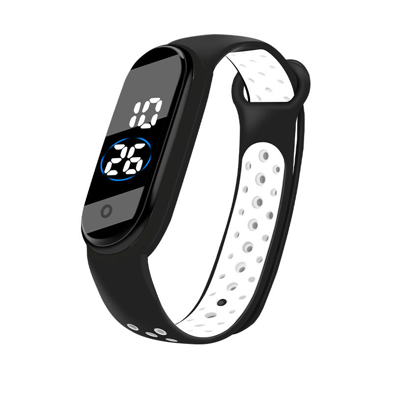 Waterproof Student bracelet de sport bicolore