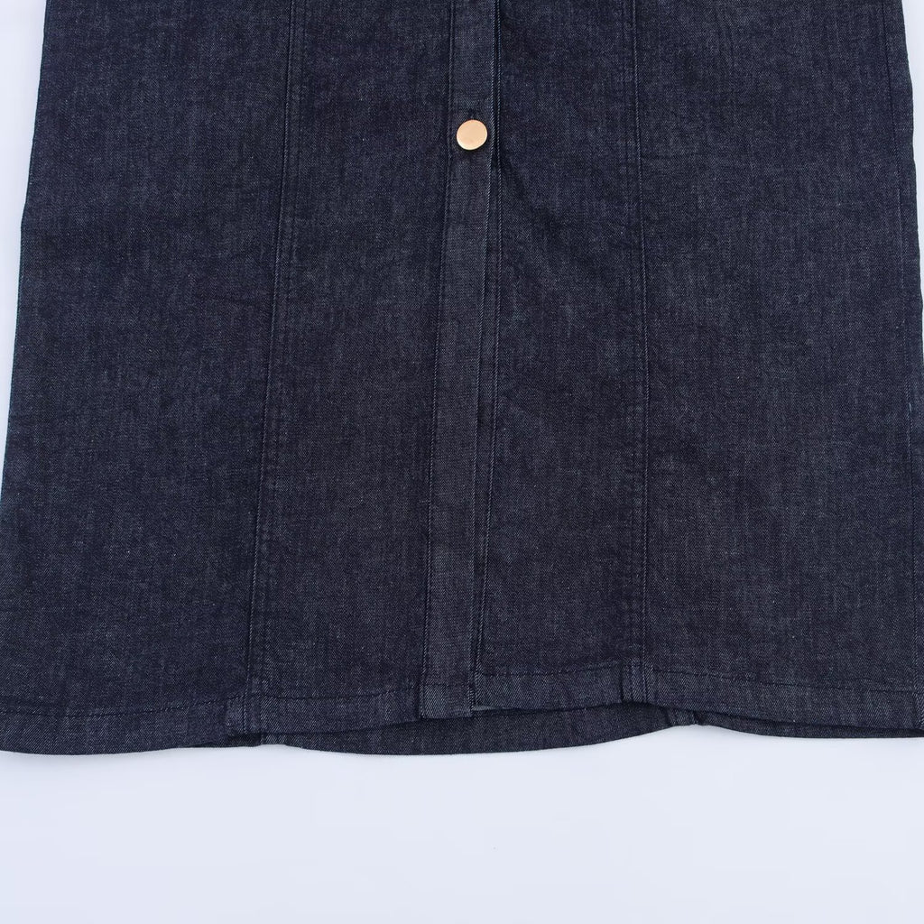 Robe longue en denim de style Summer de dame