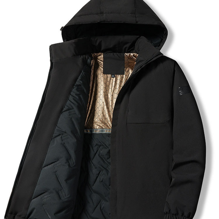 Automne et hiver Température extérieure Sensing coupe-vent imperméable