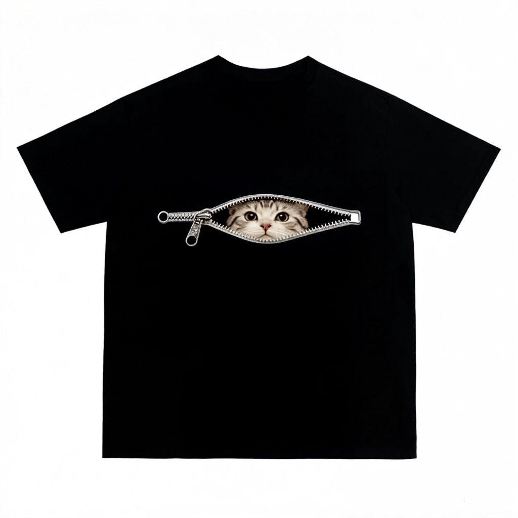 T-shirt décontracté pour couples unisexe