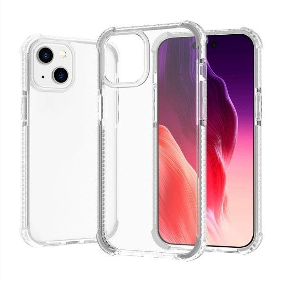 Étui de téléphone à quatre corners acrylique résistant à la goutte