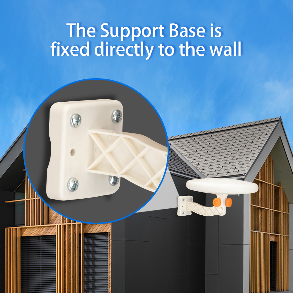TA-A1 360 Degree Direction TV Antenne UV double bande 47-860 MHz 15-18dB HD Outdoor