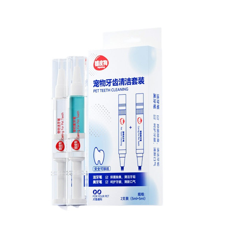 Stylo de nettoyage de dents pour chiens Tartar