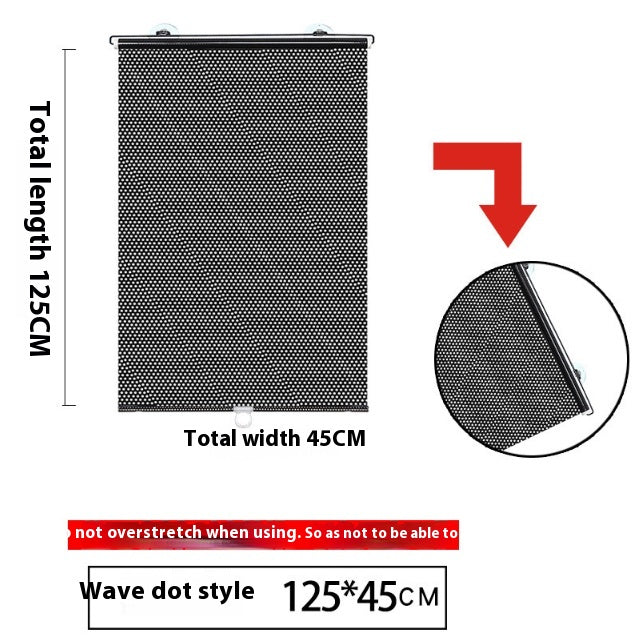 Maison Fenêtre Sun Protection Punch-free Shading Balcon Shutter