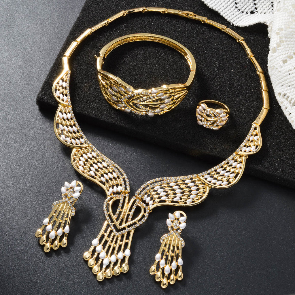 Bijoux exagérés de style européen et américain
