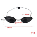 Masque de protection pour les yeux en silicone épais