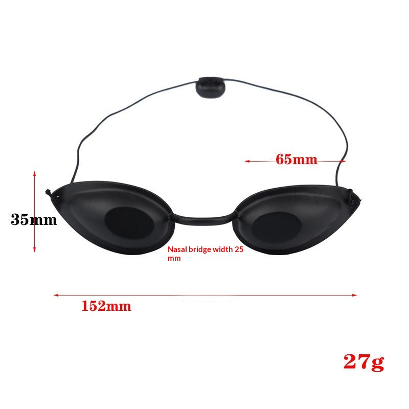 Masque de protection pour les yeux en silicone épais
