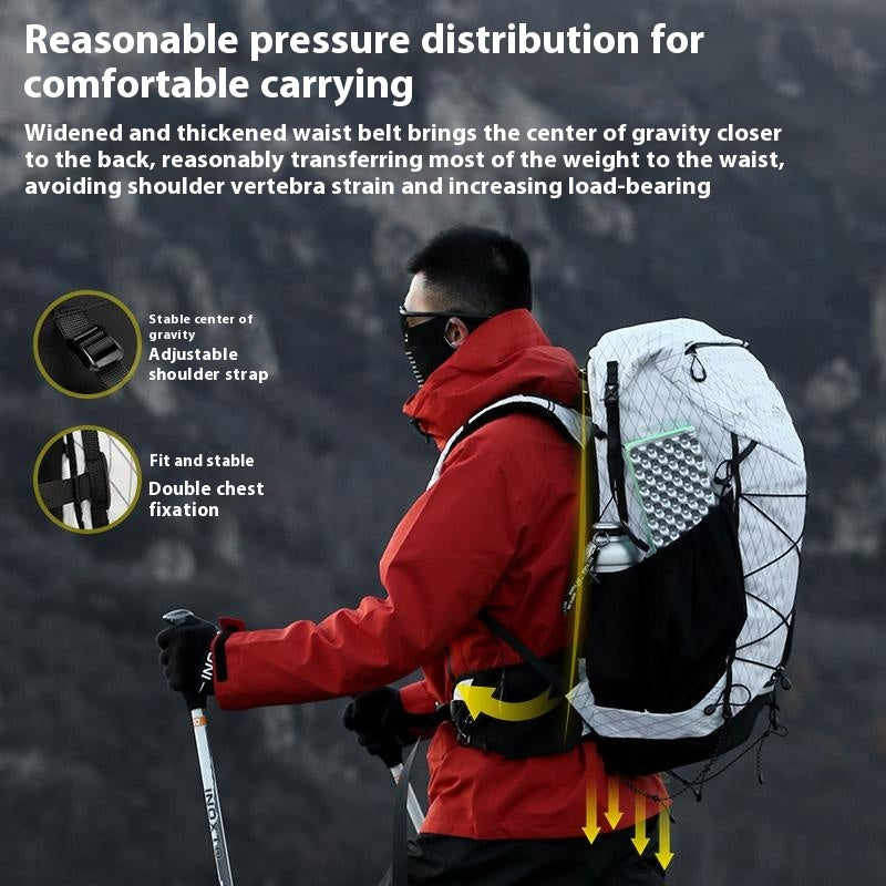 Sac d'alpinisme Grande capacité Camping hors route Sac à dos étanche