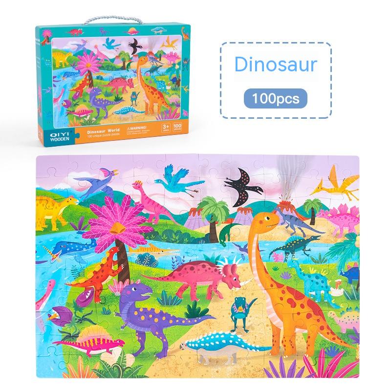 Boîte cadeau Puzzle portable Jouets éducatifs pour l'éducation précoce