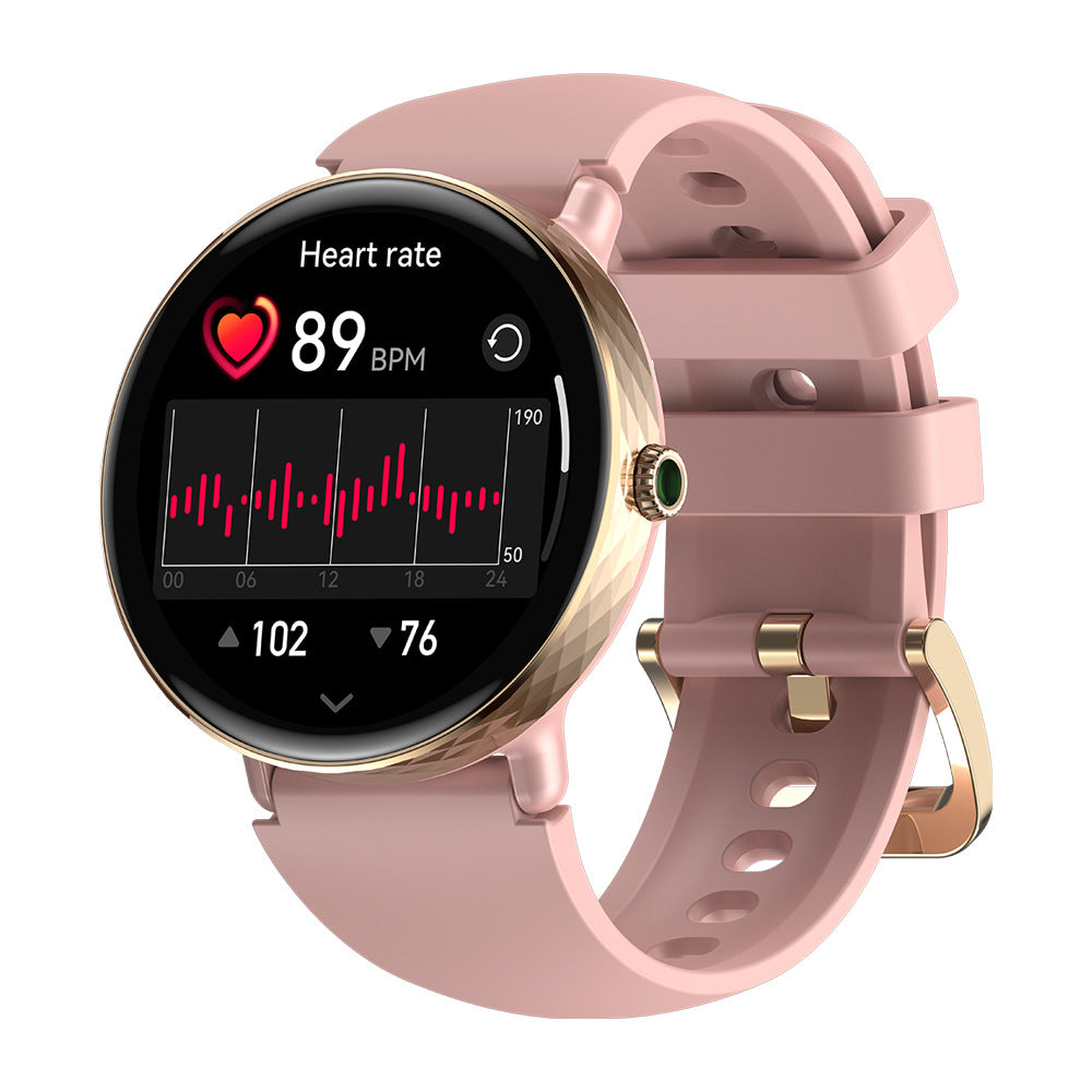 Montre intelligente de mode pour femmes 12 pouces Cadre ultra étroit Bluetooth Appel