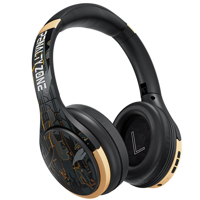 Casque Bluetooth Tête montée Active Réduction du bruit E-Sports Jeux Ordinateur Ultra-long