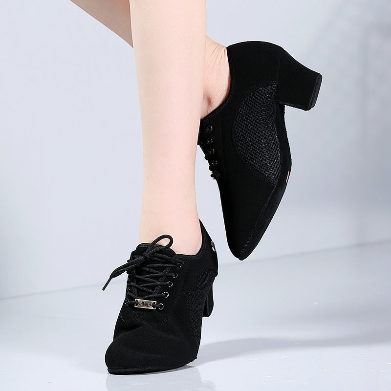 Mesh Oxford Cloth Chaussures professionnelles de danse latine pour l'été