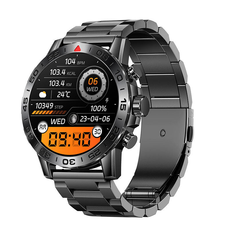 Bluetooth Calling Smart Watch Musique Lecture Fréquence cardiaque Pression artérielle Multi-sports Waterp