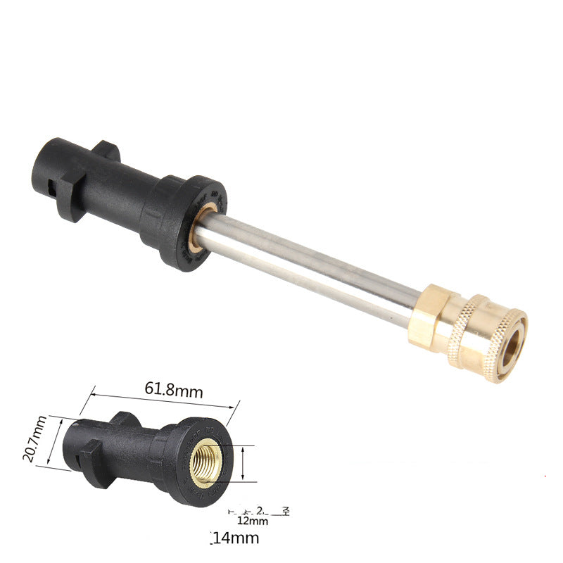 Adaptateur de tête d'eau de lavage de voiture